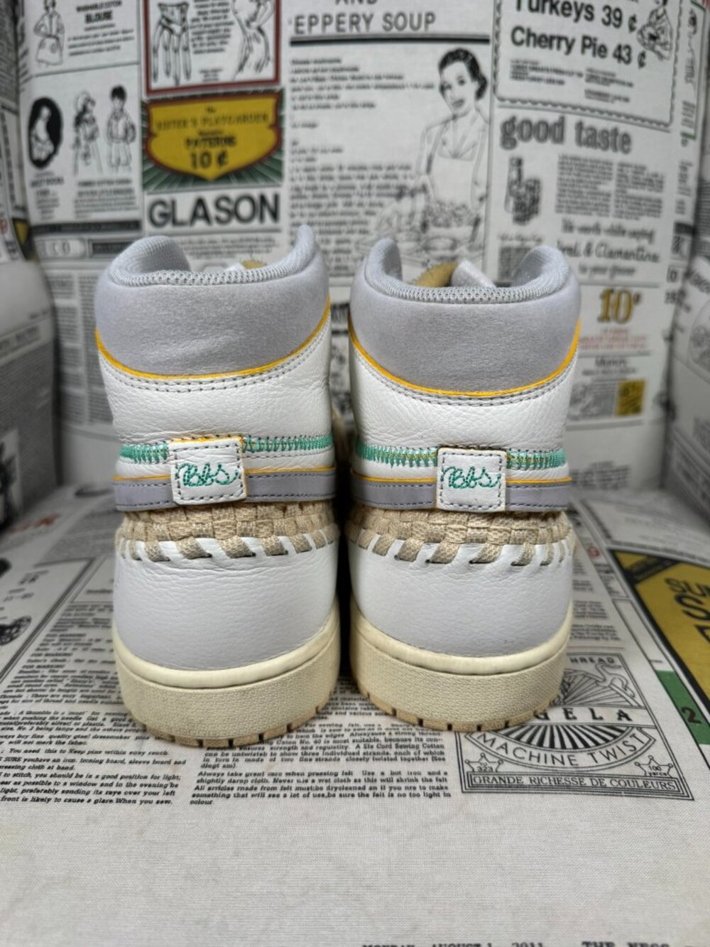 Union LA x Bephie's Beauty Supply x Air Jordan 1 Retro OG SP FD2565-100 Men Sz13 - Picture 4 of 9